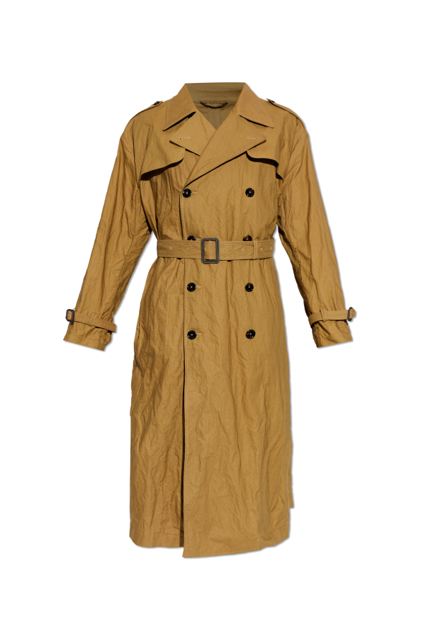 Trench coat with a crinkled effect od Dolce & Gabbana