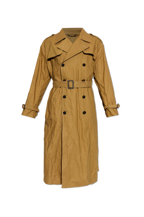 Trench con efecto arrugado
