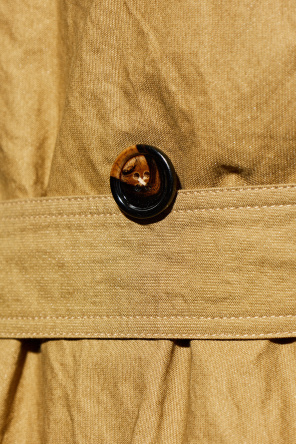 Dolce & Gabbana Trench coat with a crinkled effect