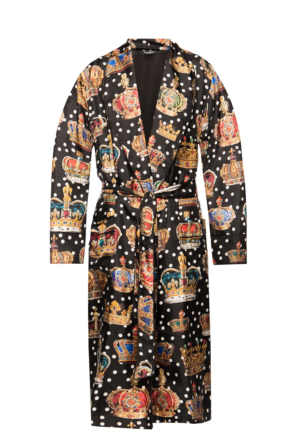 Patterned silk bathrobe Dolce \u0026 Gabbana 
