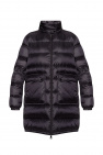 Moncler BLACK Down jacket with logo