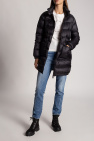 Moncler BLACK Down jacket with logo