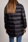 Moncler BLACK Down jacket with logo