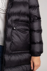 Moncler BLACK Down jacket with logo
