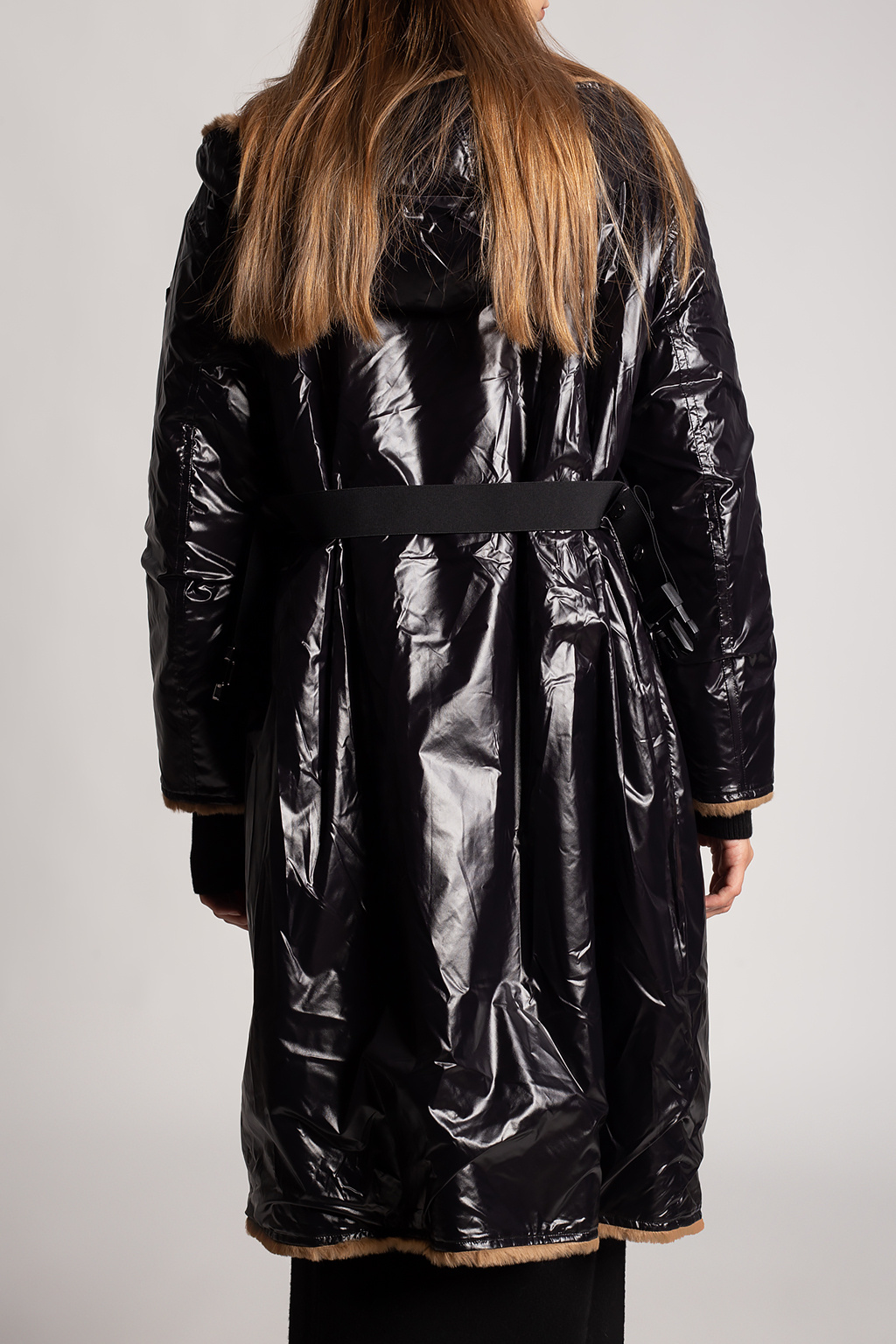 Moncler ‘Actee’ reversible coat with belt