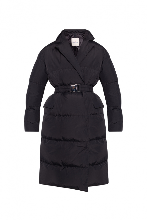 Moncler ‘Lampsane’ coat with belt
