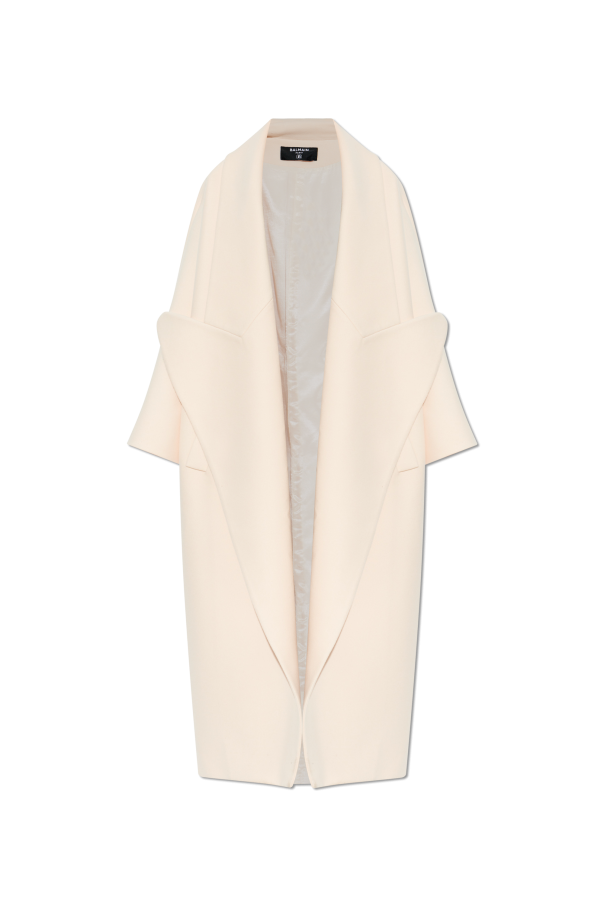 Long coat with a single vent od Balmain