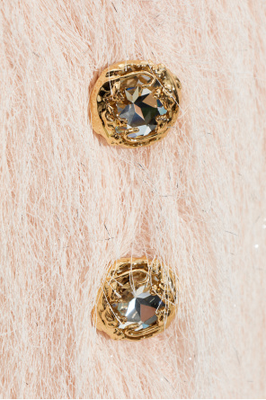 Balmain Abrigo con flecos