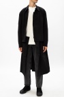 Y-3 Yohji Yamamoto BLACK Coat with pockets