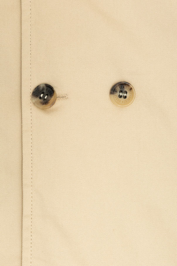 Golden Goose Kids Trench con logo