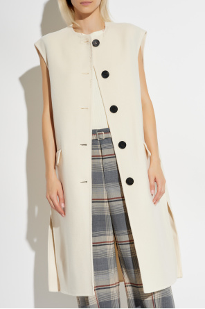 Marni Vest with decorative stitching