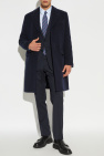 Giorgio Armani NAVY BLUE Wool coat