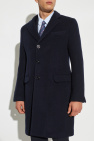 Giorgio Armani NAVY BLUE Wool coat