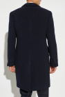 Giorgio Armani NAVY BLUE Wool coat