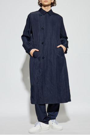 Giorgio Armani Trench con efecto fruncido