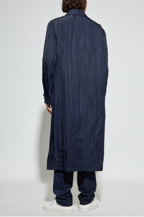 Giorgio Armani Trench con efecto fruncido