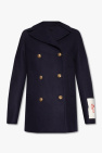 Golden Goose NAVY BLUE Cropped coat