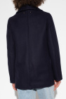 Golden Goose NAVY BLUE Cropped coat
