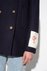 Golden Goose NAVY BLUE Cropped coat