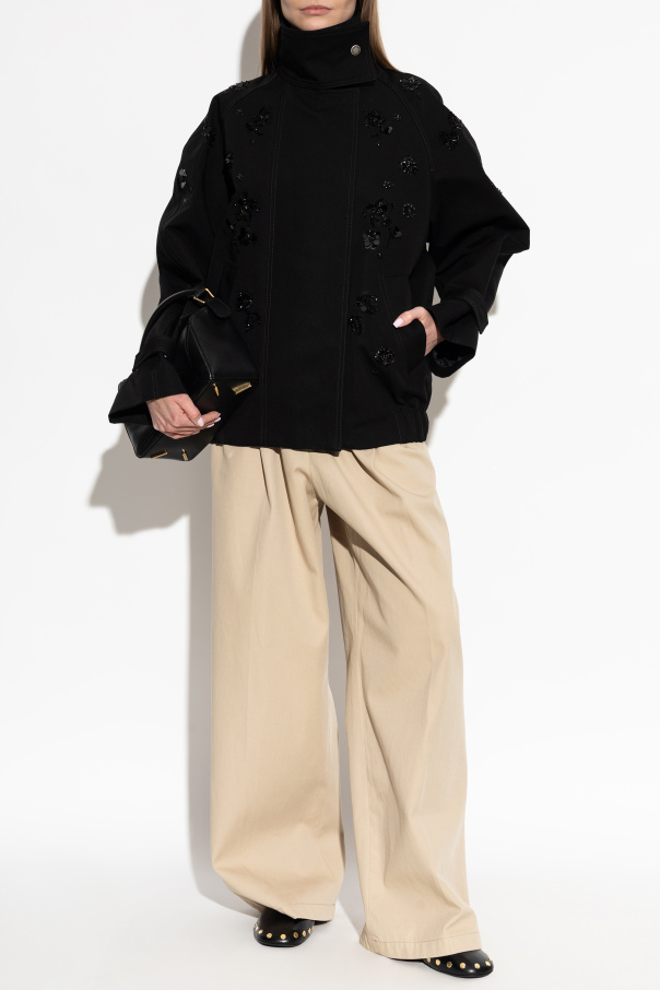 Golden Goose Jacket with shiny appliqués