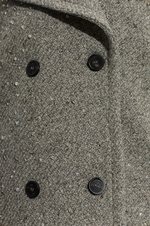 Golden Goose Wool coat with shimmering appliqués