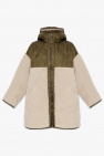 Icon jacquard puffer jacket Grigio