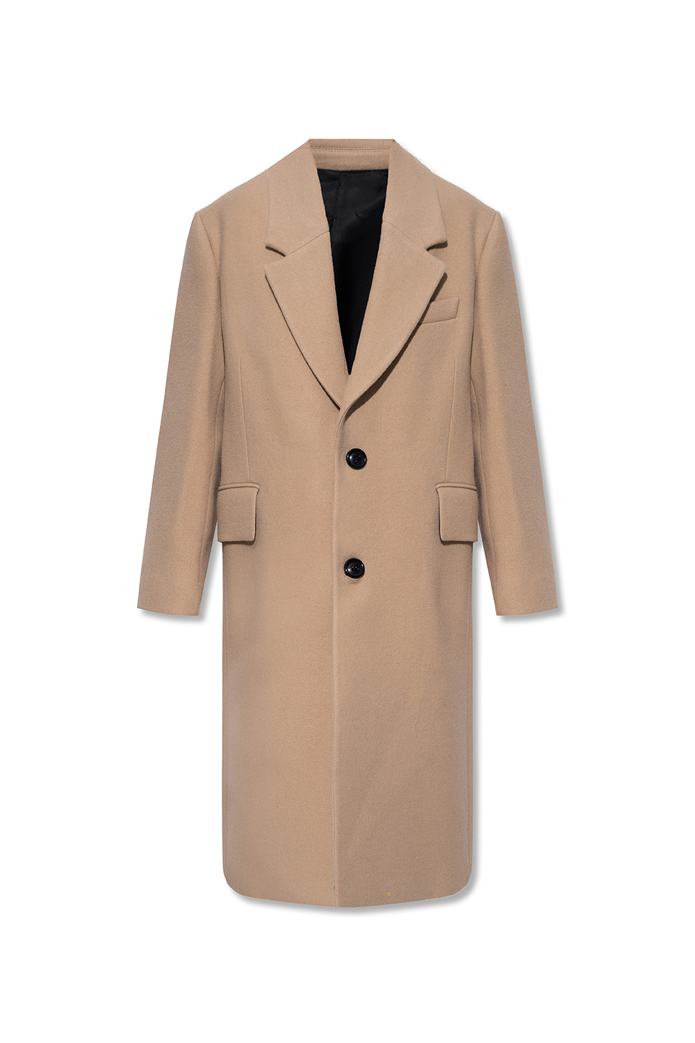 Ami Alexandre Mattiussi AMI ALEXANDRE MATTIUSSI COAT WITH NOTCH LAPELS