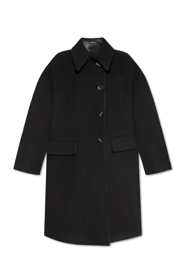 Oversize coat od Emporio Armani