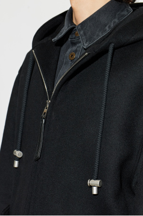Loewe Wool coat with hood