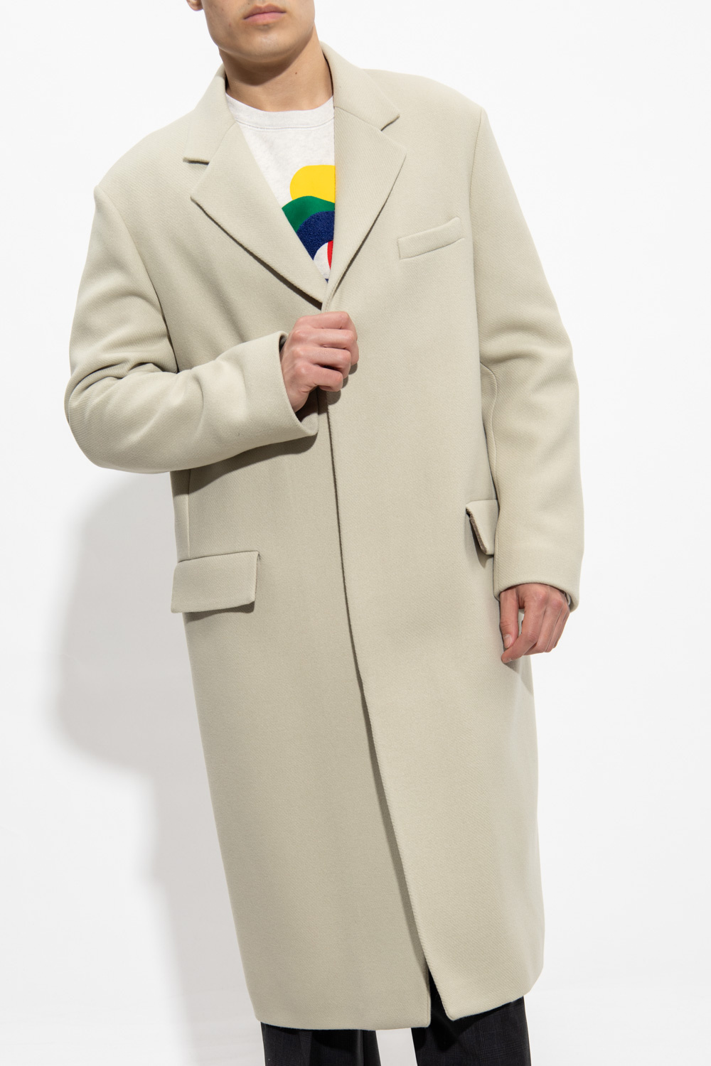 Loewe Wool single-breasted coat