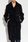 Loewe Double-breasted shearling coat