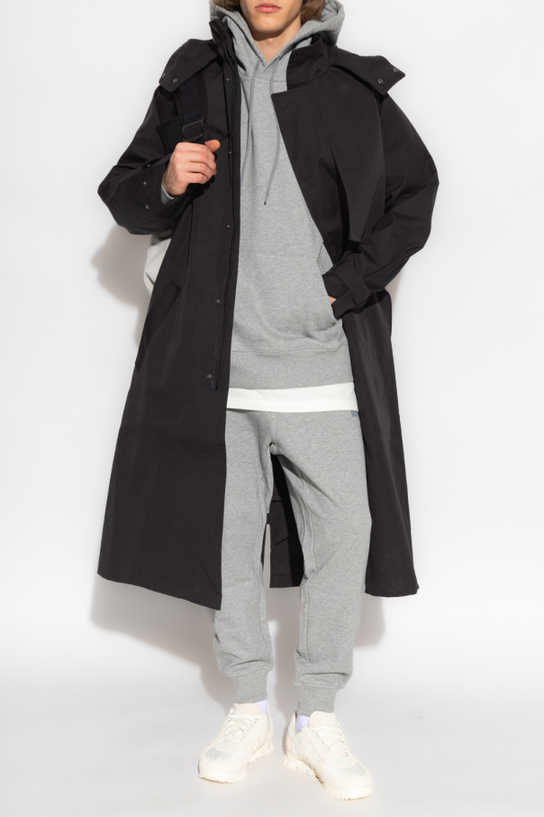 Y-3 Yohji Yamamoto Hooded coat