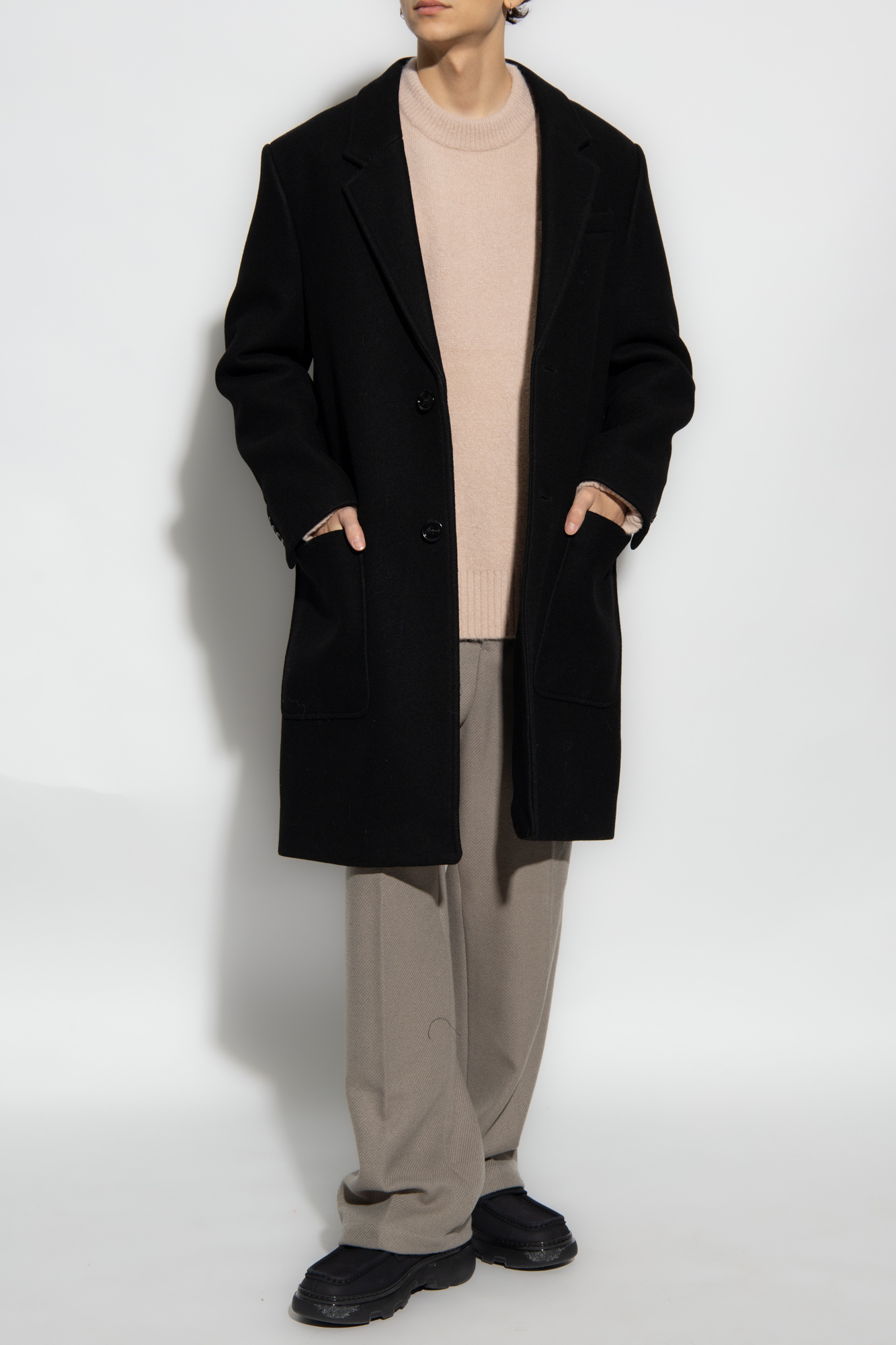 Ami Alexandre Mattiussi Wool coat