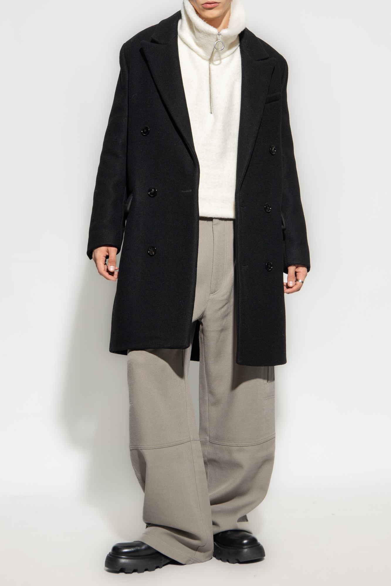 Ami Alexandre Mattiussi Wool coat