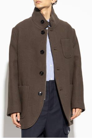 Ami Alexandre Mattiussi Coat with cut-out