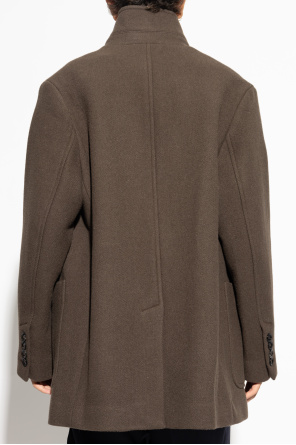 Ami Alexandre Mattiussi Coat with cut-out