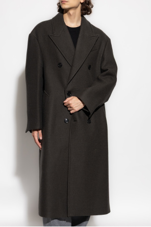 Ami Alexandre Mattiussi Wool double-breasted coat