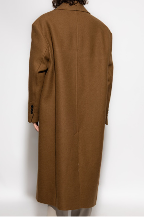 Ami Alexandre Mattiussi Abrigo cruzado de lana