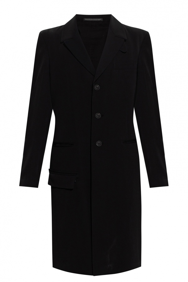 Yohji Yamamoto Wool coat with notch lapels