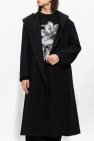 Yohji Yamamoto Hooded double-breasted coat