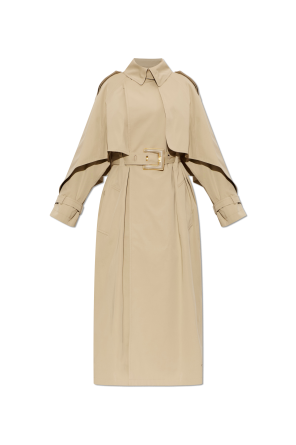 Trench coat with belt