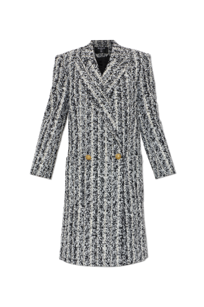 Double-breasted coat with pockets