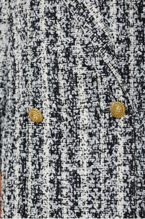 Balmain Double-breasted coat with pockets