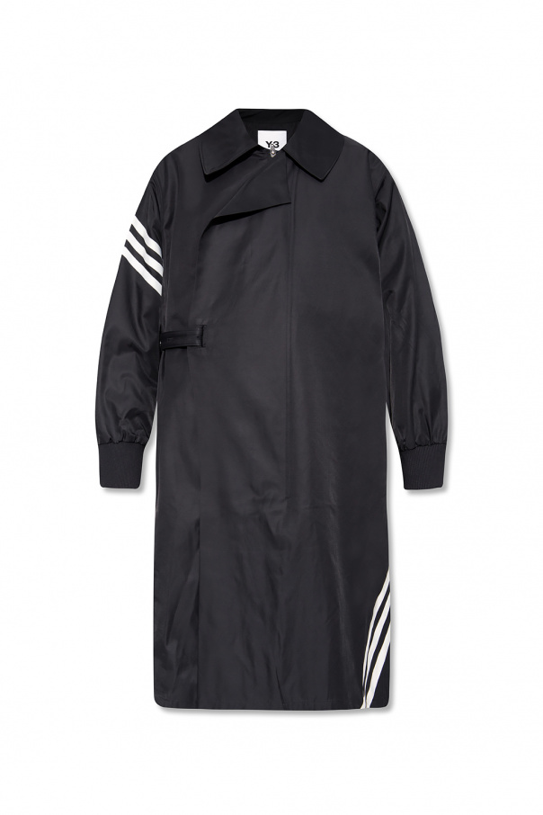 Y-3 Yohji Yamamoto Coat with logo