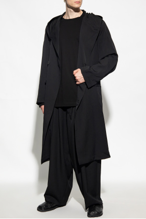 Hooded coat od Yohji Yamamoto