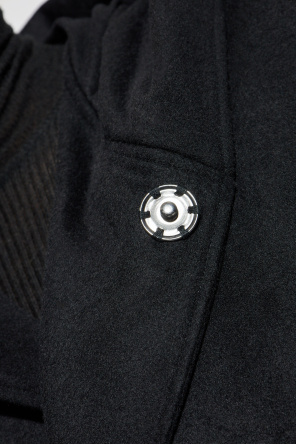 Yohji Yamamoto Wool coat with hood