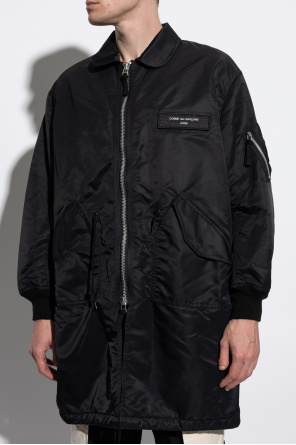 Comme des Garçons Homme Plus Padded jacket with drawstring waist