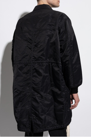 Comme des Garçons Homme Plus Padded jacket with drawstring waist