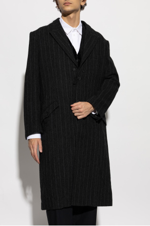 Yohji Yamamoto Coat with striped pattern