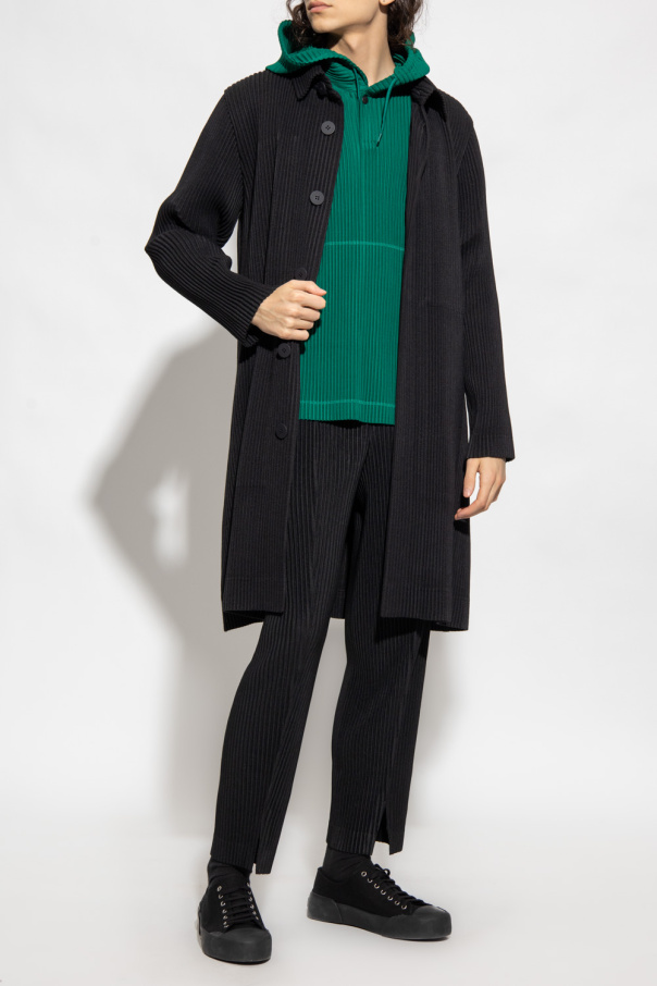 Issey Miyake Homme Plisse Pleated coat